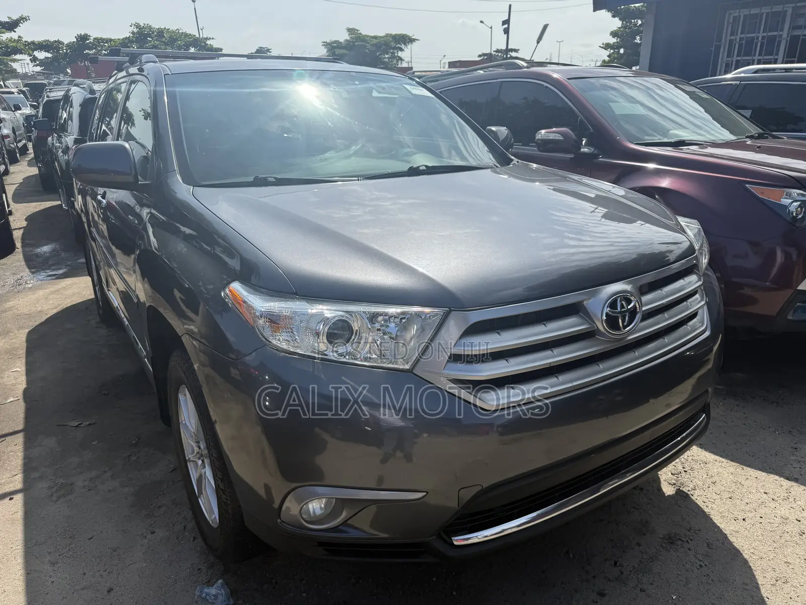 Toyota Highlander 2012 Gray