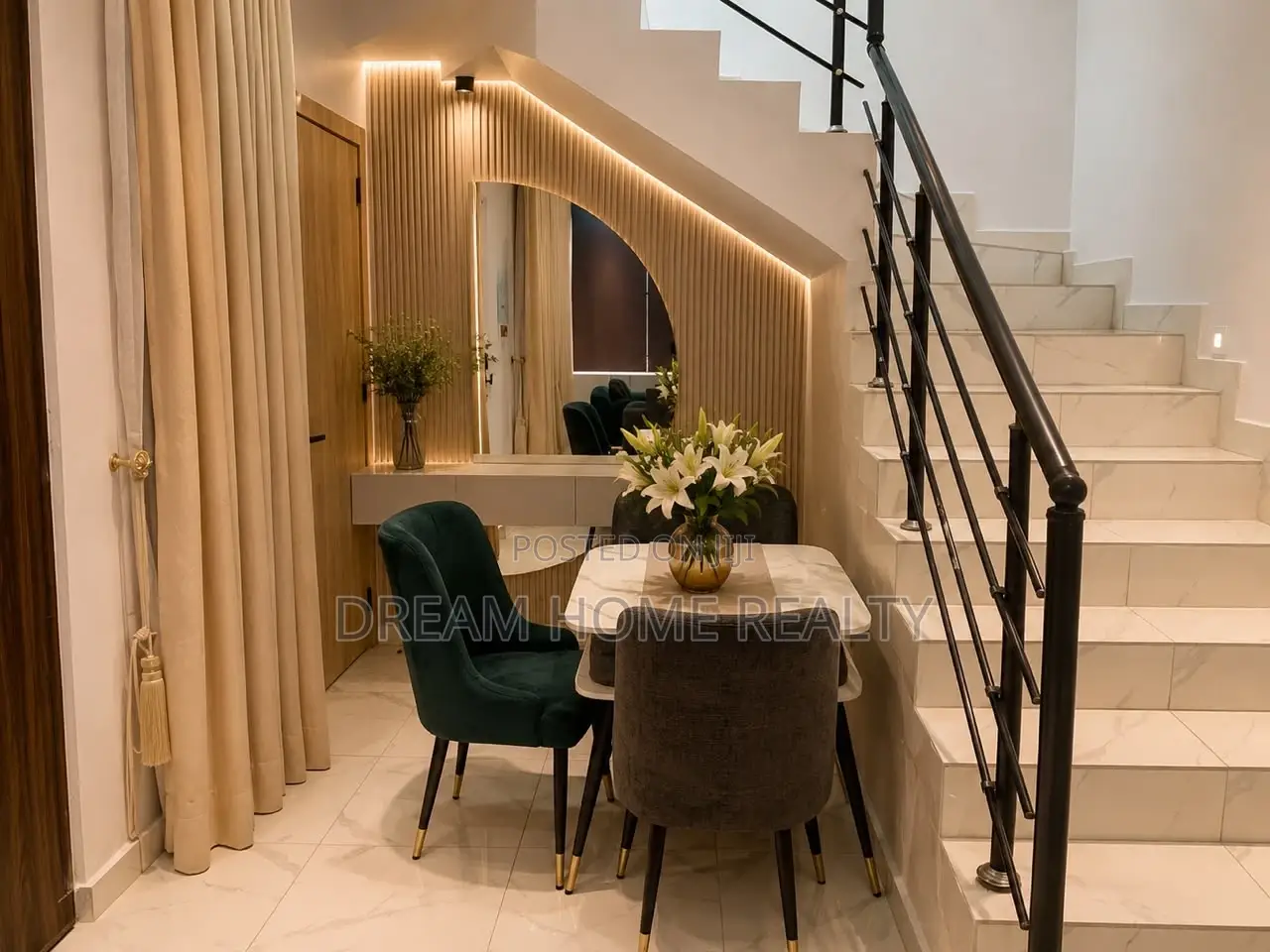 Furnished 3bdrm Duplex in Ikota Estate for rent