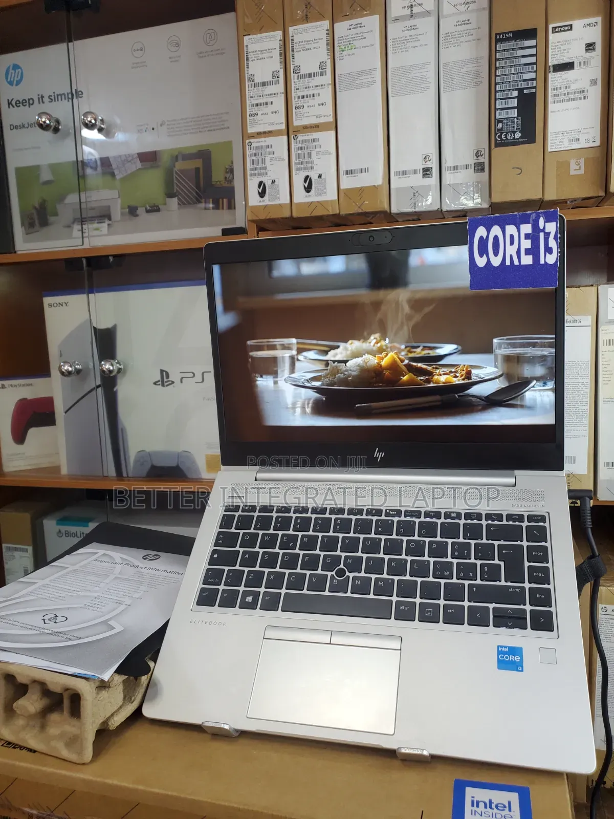 New Laptop HP EliteBook 820 G3 12GB Intel Core i3 SSD 512GB
