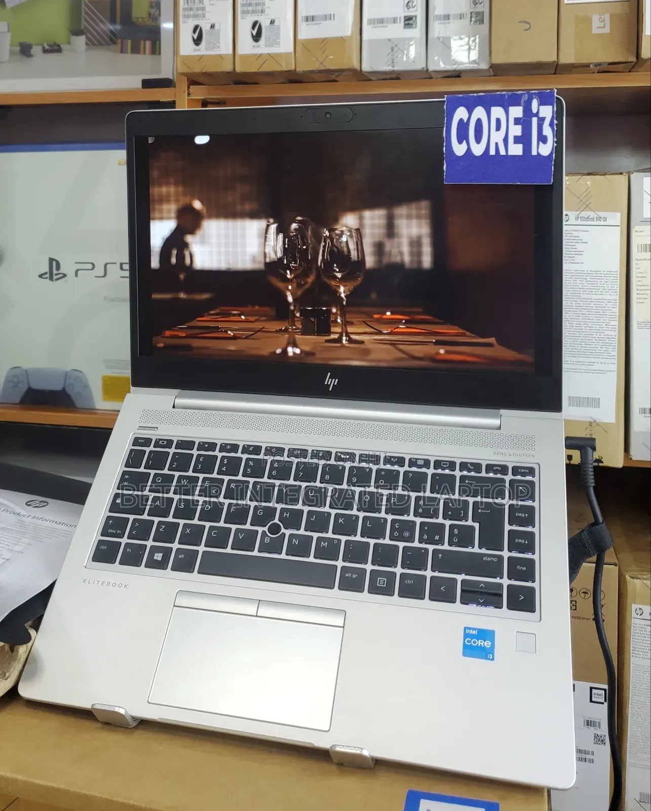 New Laptop HP EliteBook 820 G3 12GB Intel Core i3 SSD 512GB