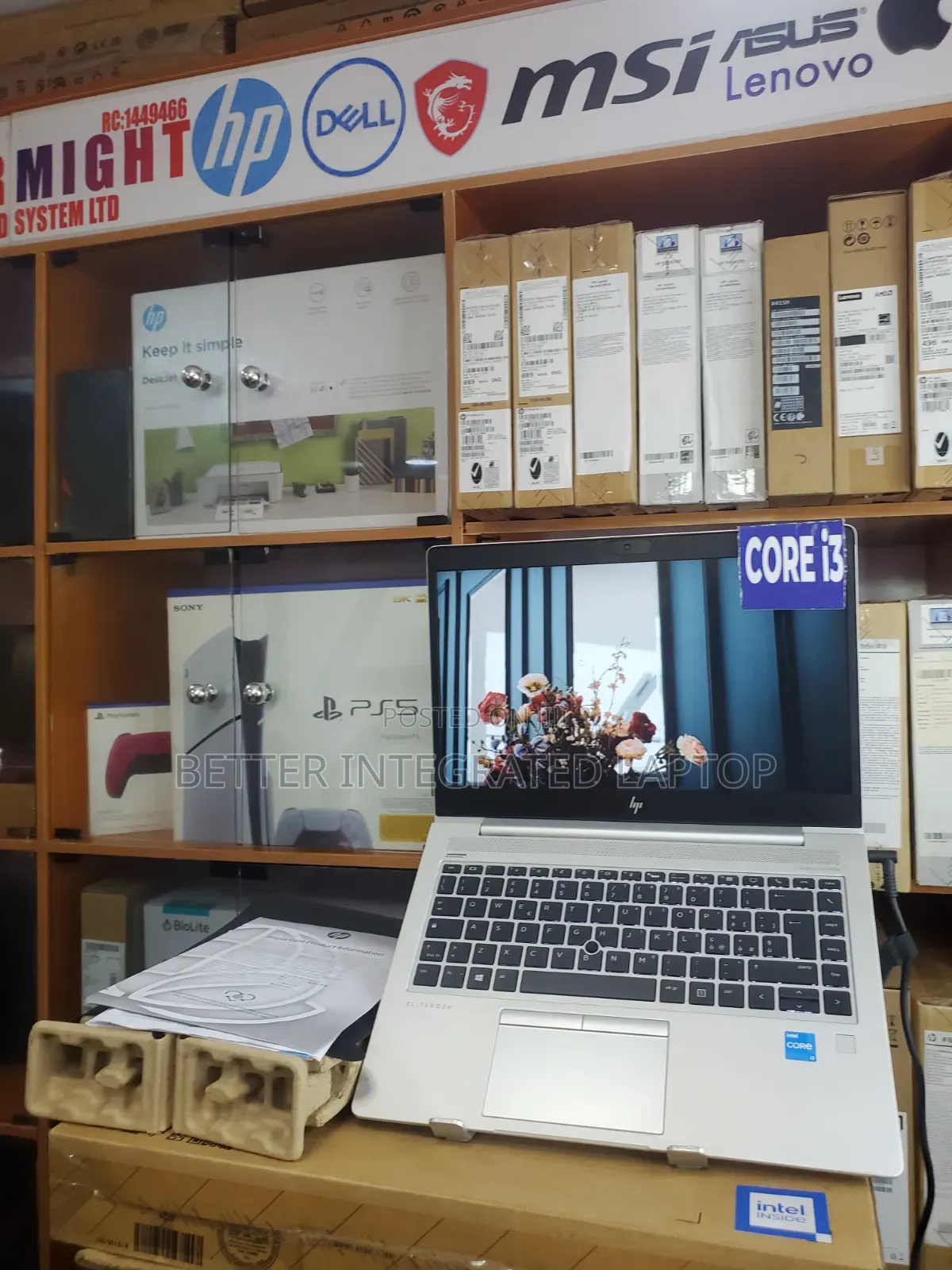 New Laptop HP EliteBook 830 G6 4GB Intel Core i3 SSD 256GB