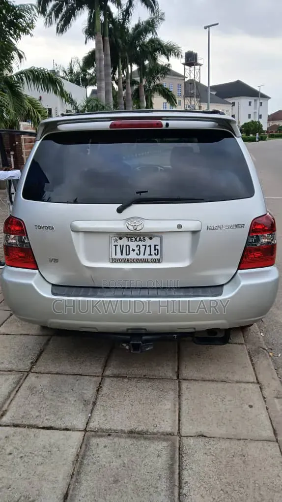 Toyota Highlander 2007 Silver