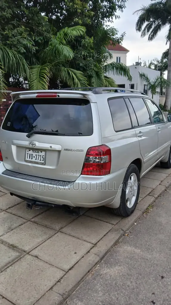 Toyota Highlander 2007 Silver