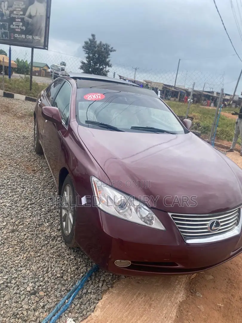 Lexus ES 350 2007 Red