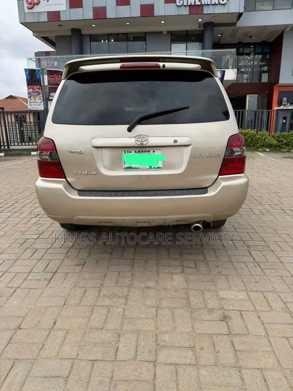 Toyota Highlander Limited V6 4x4 2006 Gold