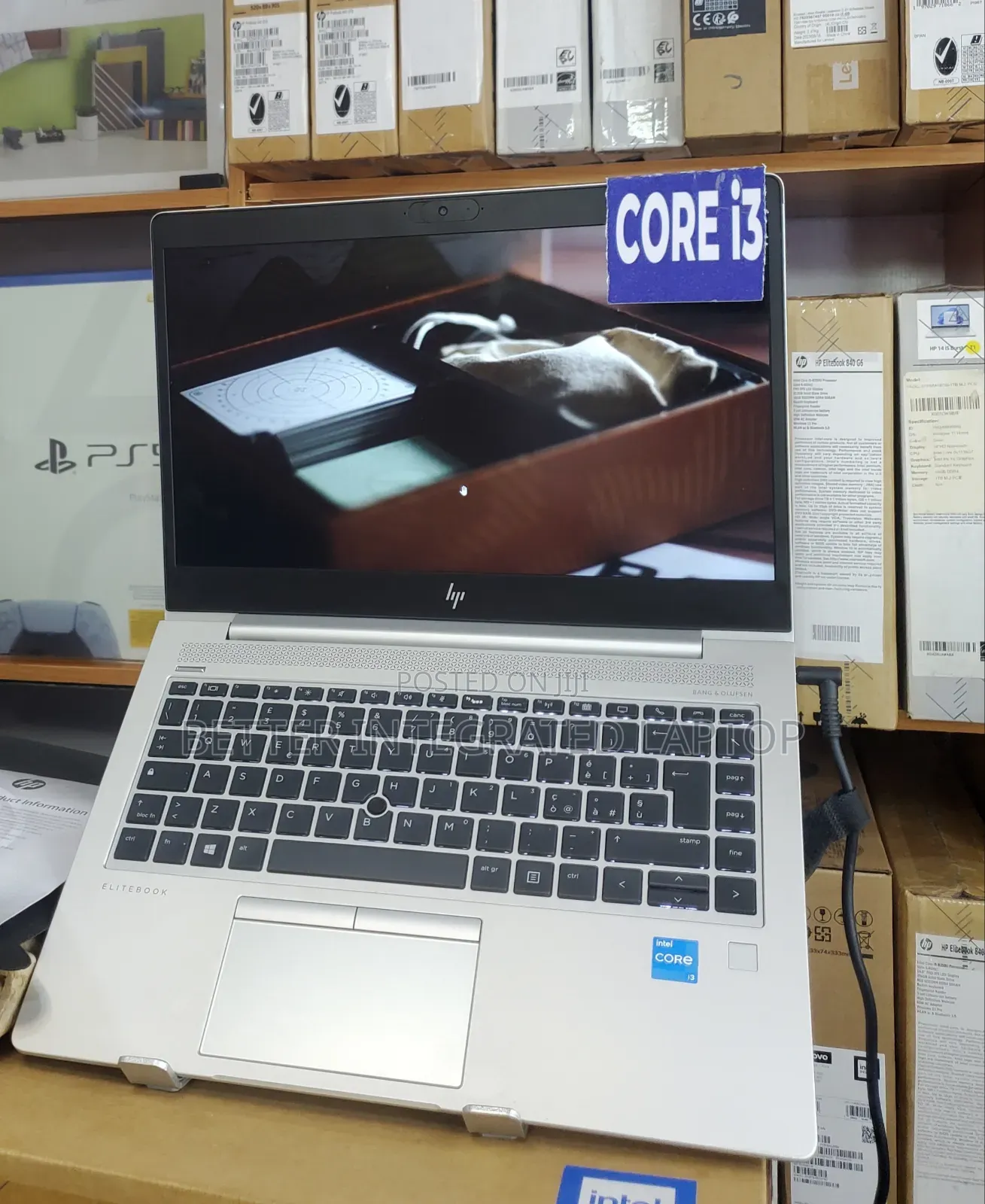 New Laptop HP EliteBook 830 G6 12GB Intel Core i3 SSD 256GB