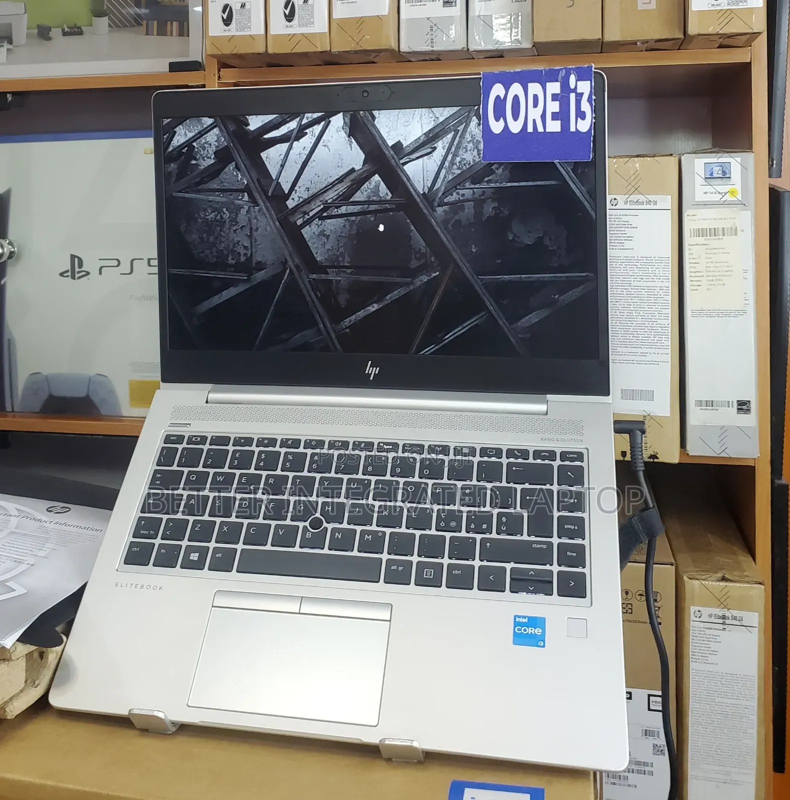 New Laptop HP EliteBook 830 G6 12GB Intel Core i3 SSD 256GB