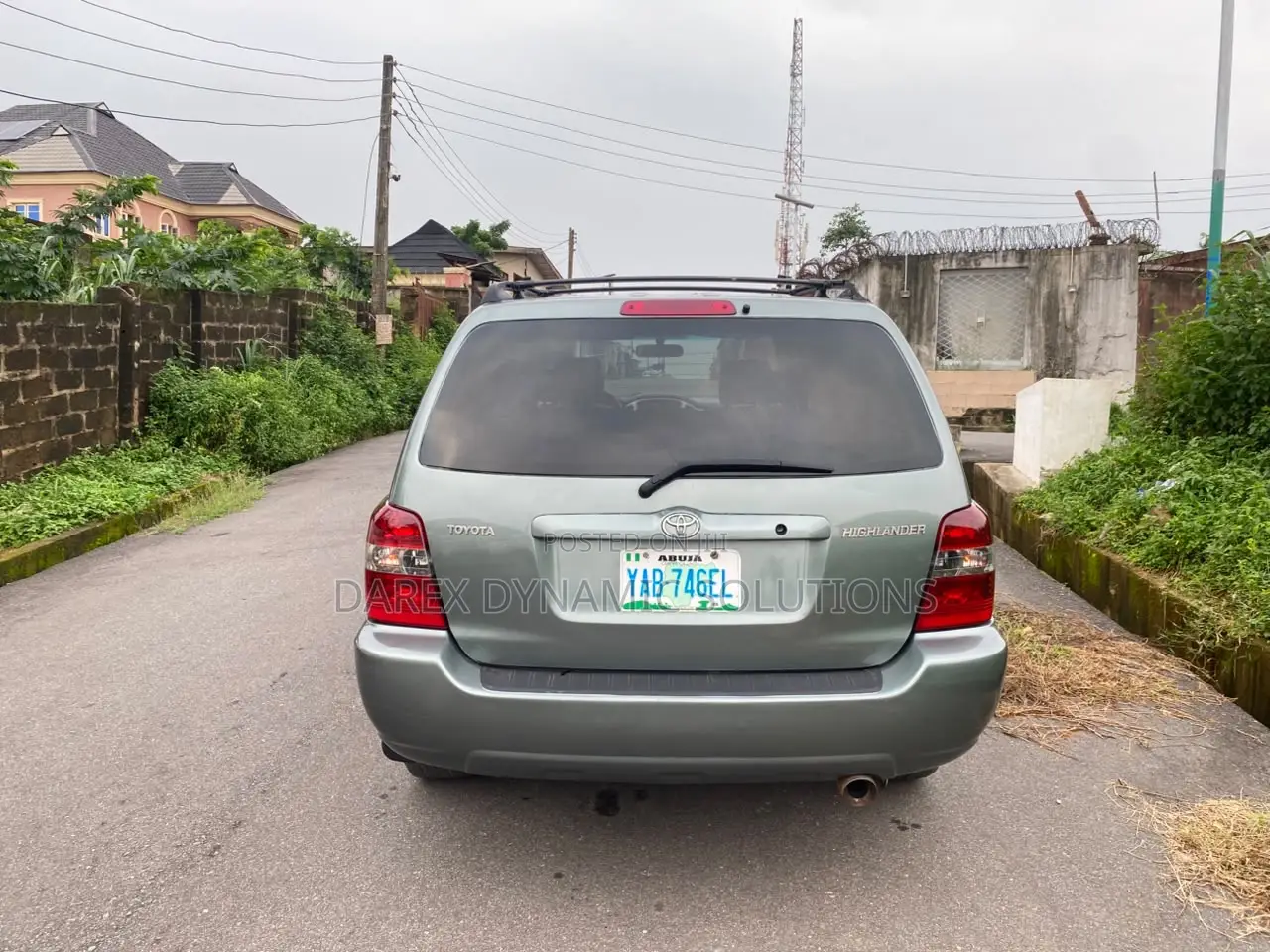 Toyota Highlander 2005 Green