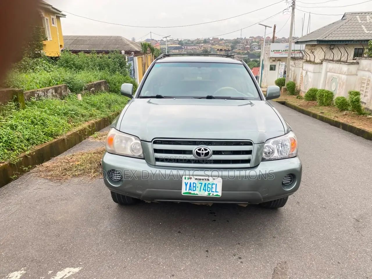 Toyota Highlander 2005 Green