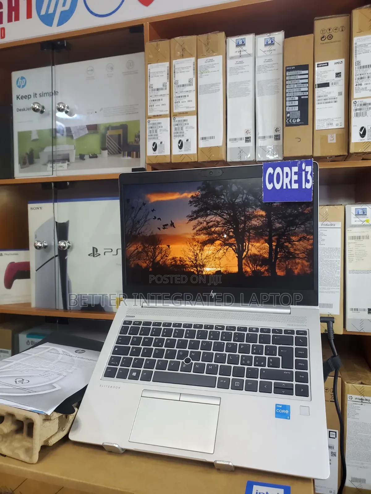 New Laptop HP EliteBook 830 G6 16GB Intel Core i3 SSD 256GB