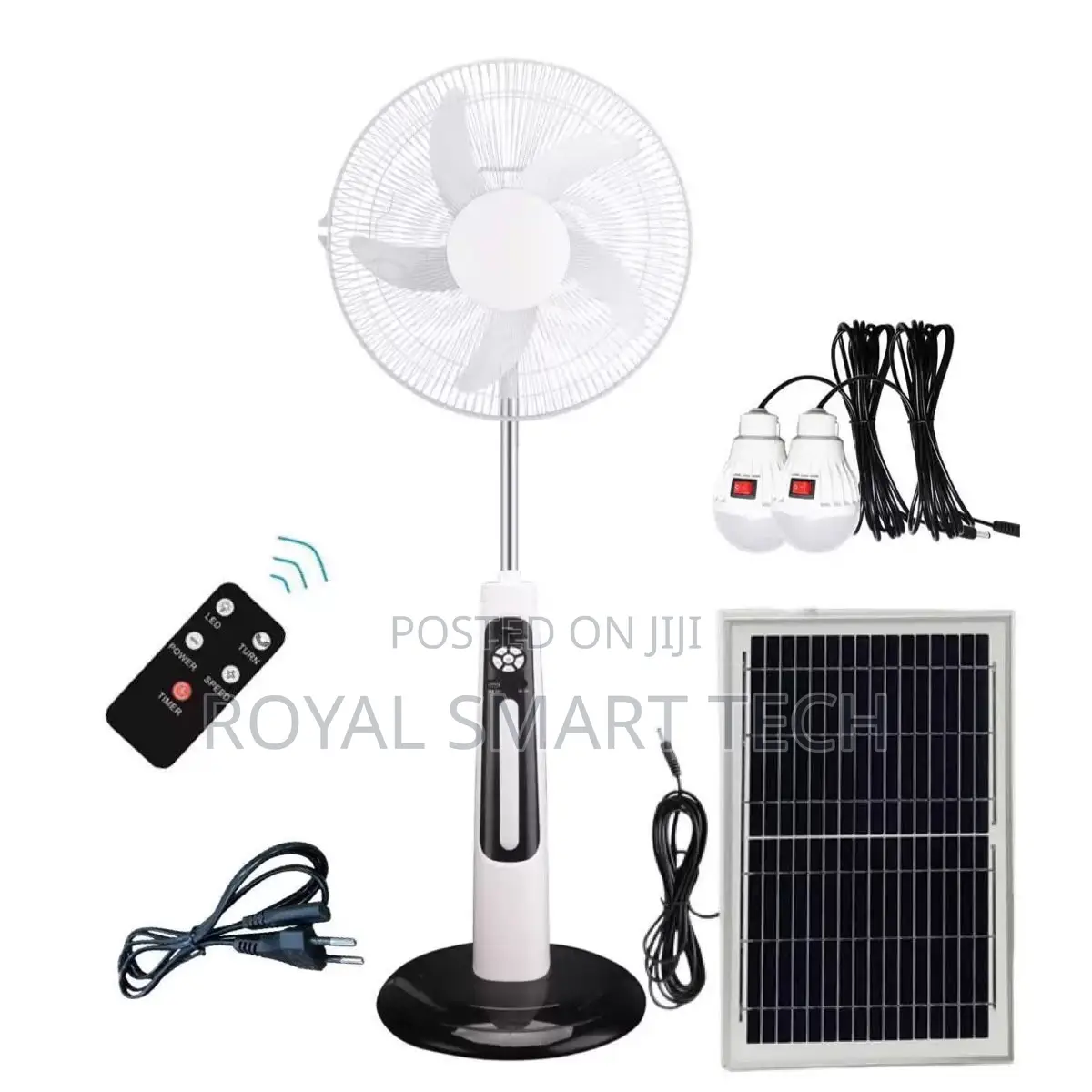 Standing Fan ( Rechargeable Solar)