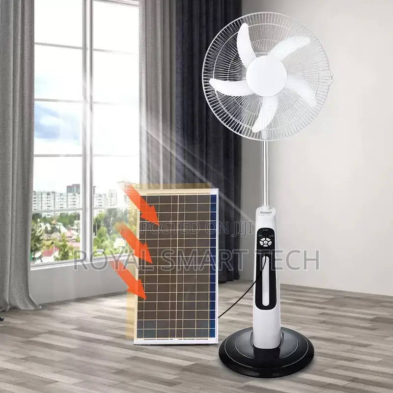 Standing Fan ( Rechargeable Solar)