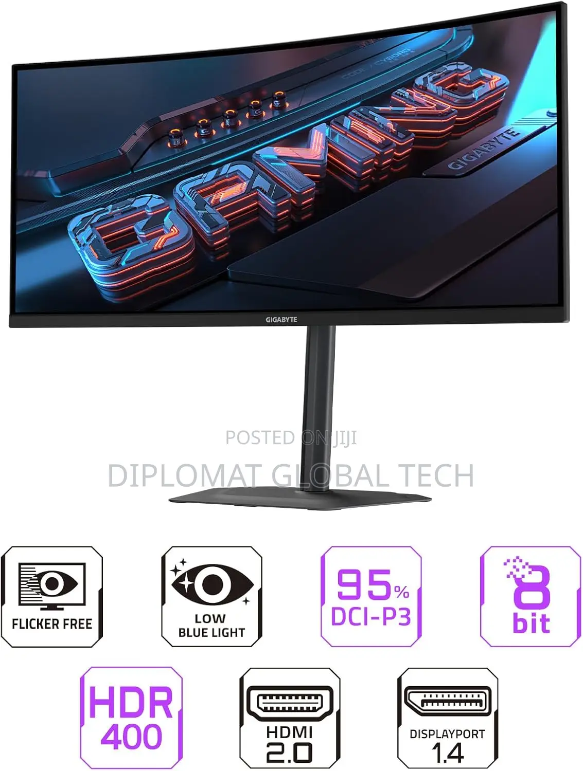 Gigabyte G34wqc2 34" Va 200hz WQHD Curved Gaming