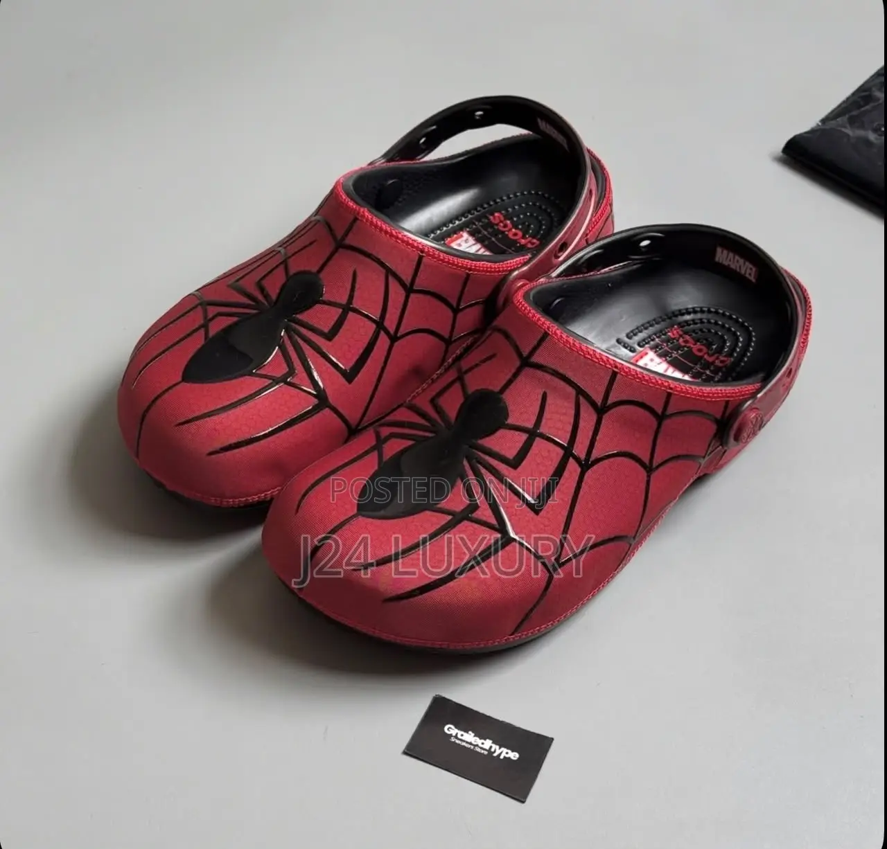 Crocs X Spider Man