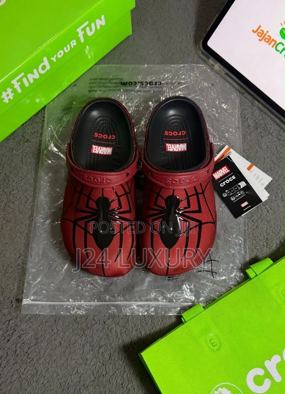 Crocs X Spider Man