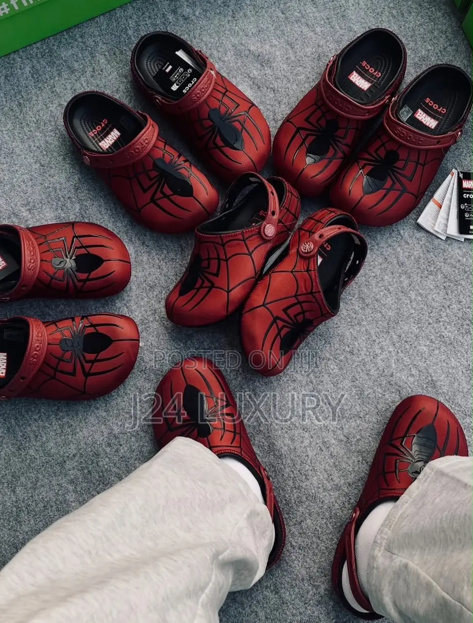 Crocs X Spider Man