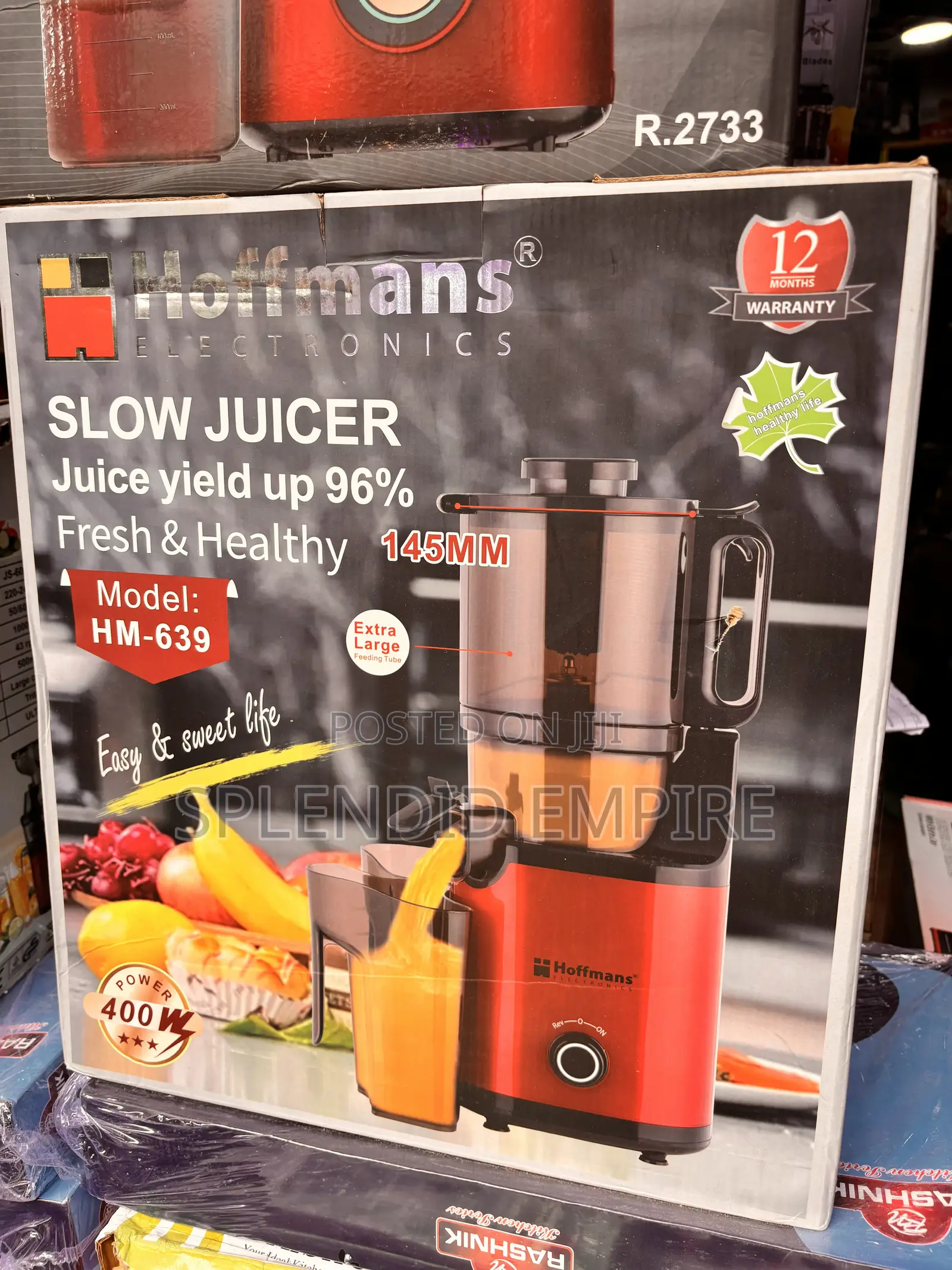 Hoffmann Electric Slow Juicer