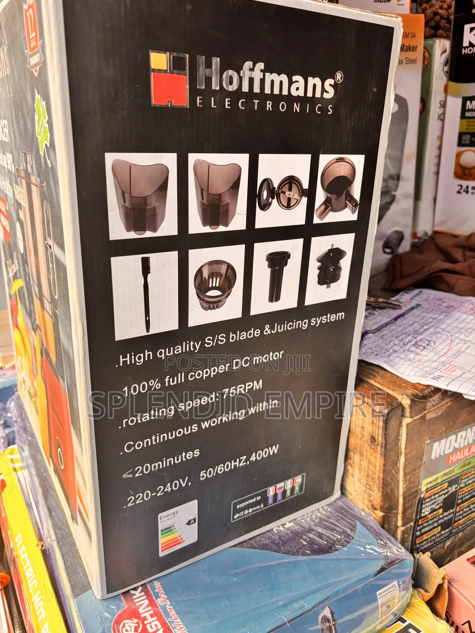 Hoffmann Electric Slow Juicer