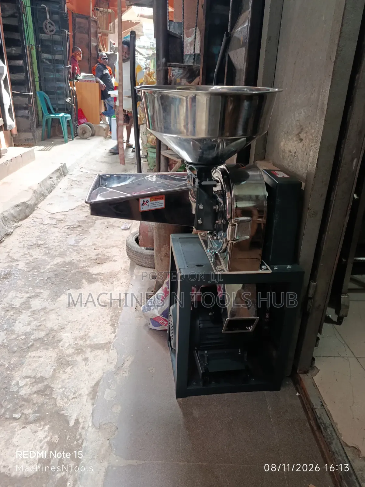 Stainless Steel Hammer Mill / Dry Grinding Machine