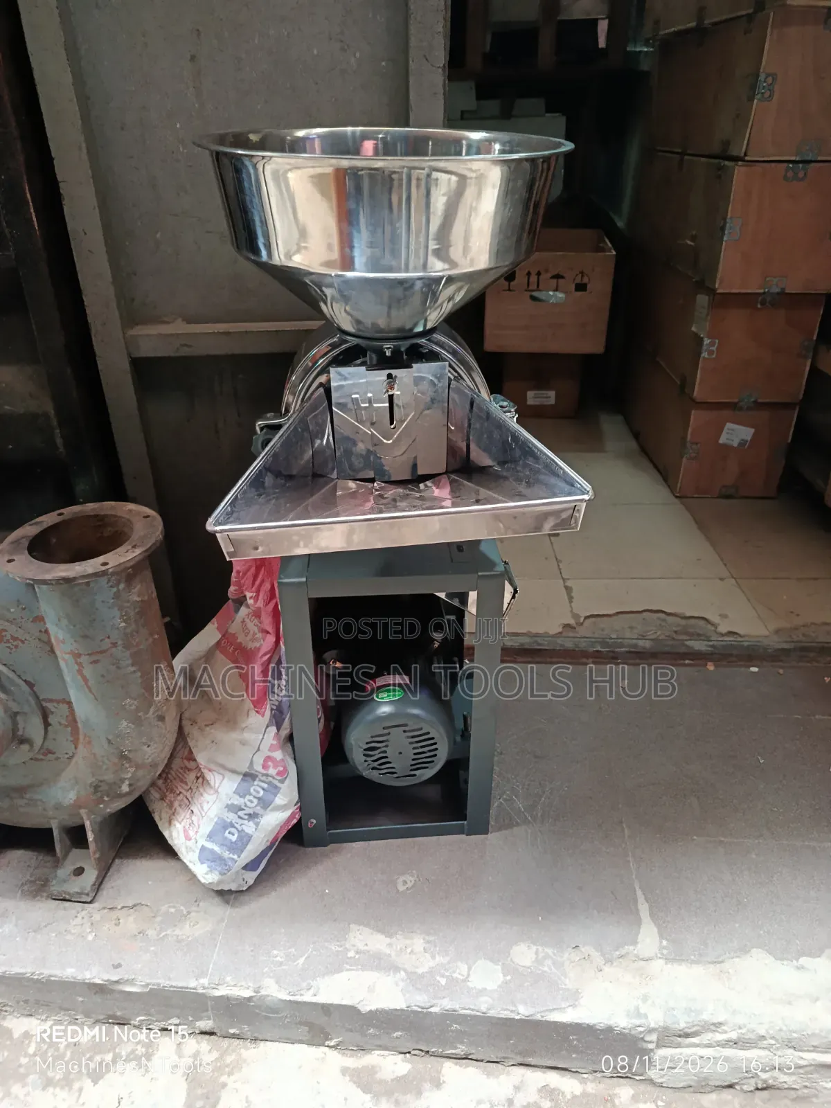 Stainless Steel Hammer Mill / Dry Grinding Machine