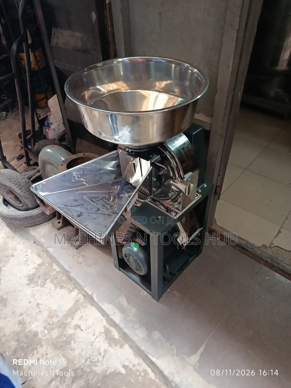 Stainless Steel Hammer Mill / Dry Grinding Machine