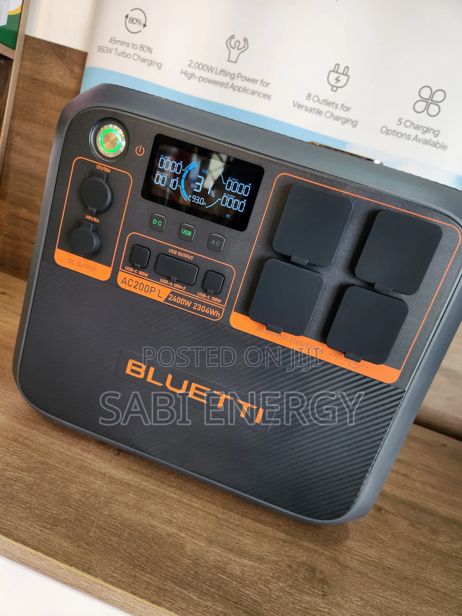 Bluetti Ac200pl 2400w 2304wh Power Station