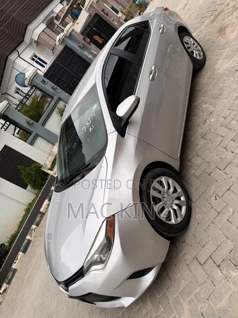 Toyota Corolla 2014 Silver