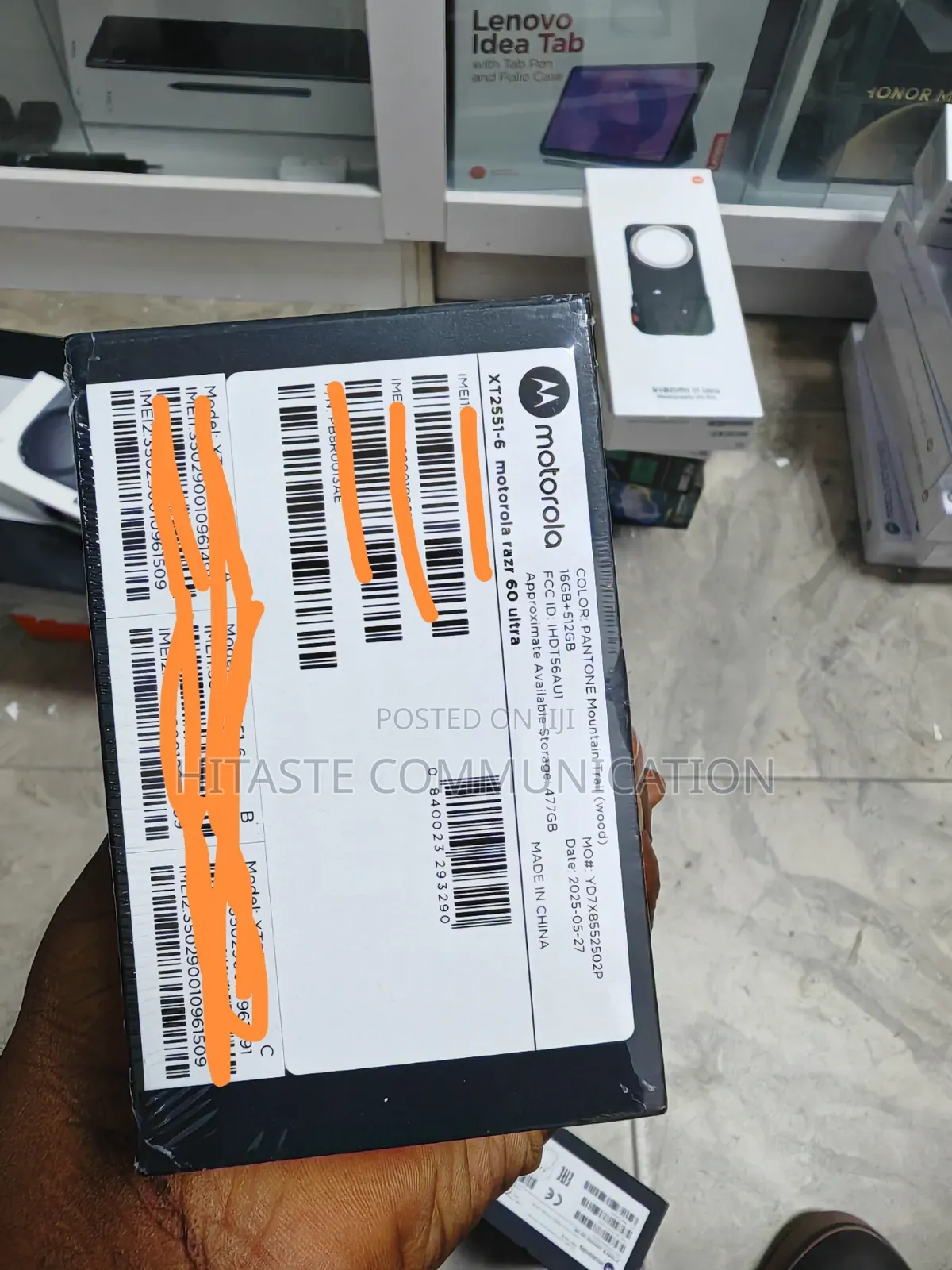 New Motorola Razr 60 Ultra 512 GB