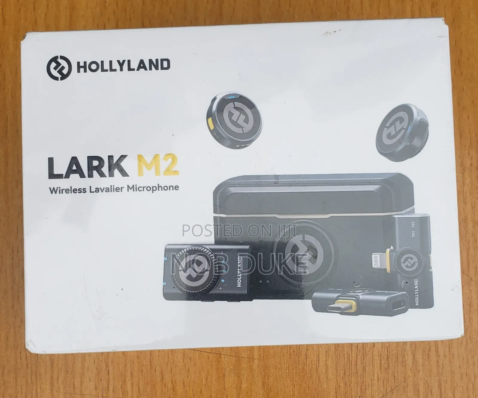 Hollyland LARK M2 DUO 2-Person Wireless Combo Microphone System.
