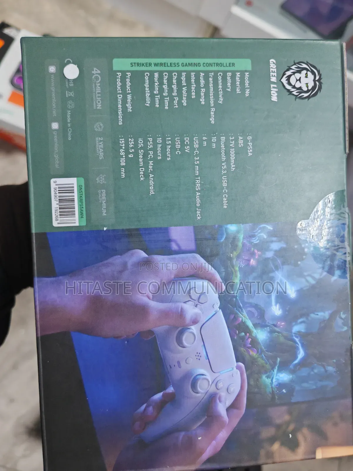 Greenlion Striher Wireless Gaming Controller for PS5