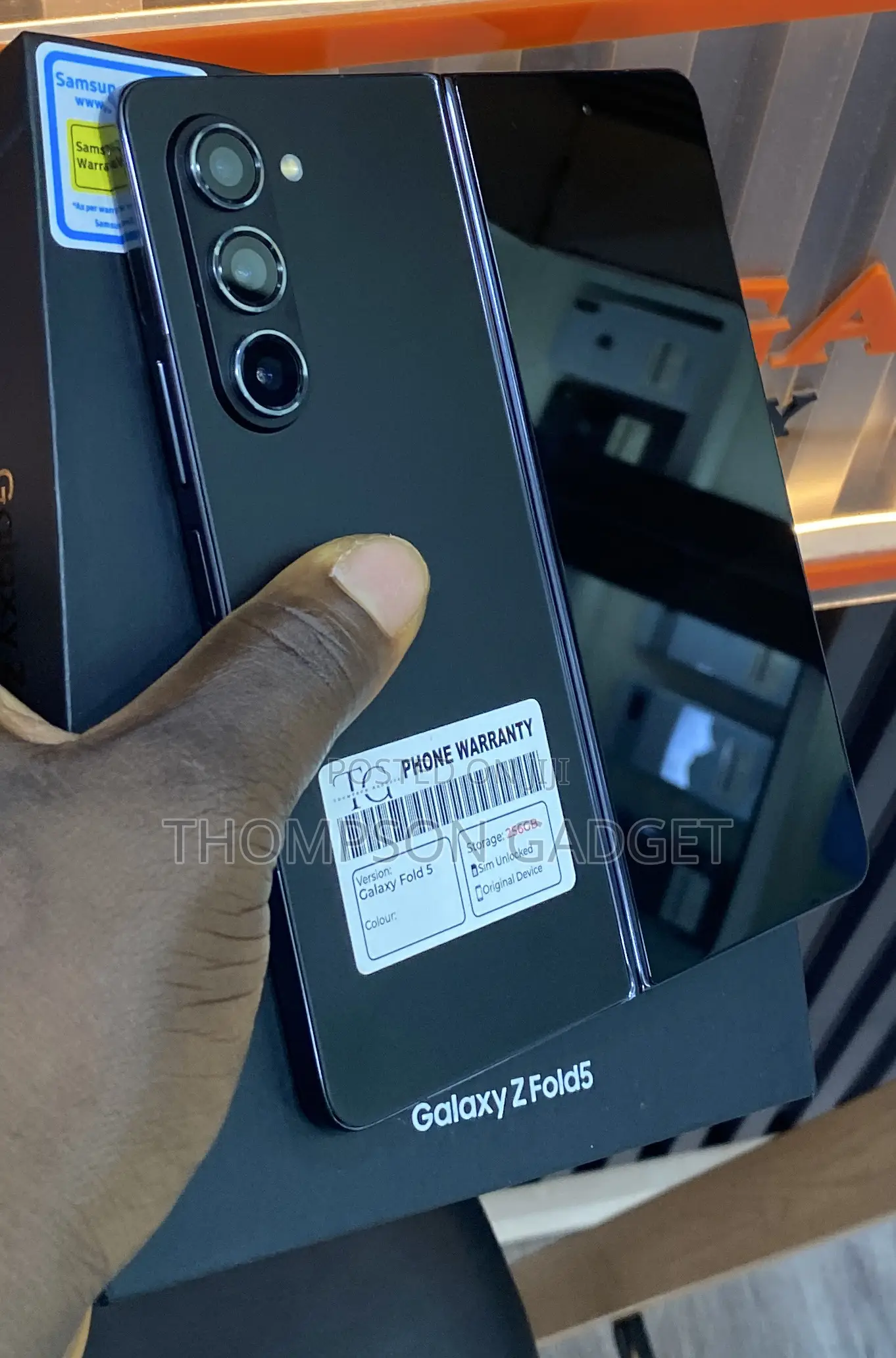 Samsung Galaxy Z Fold 5 256 GB Black