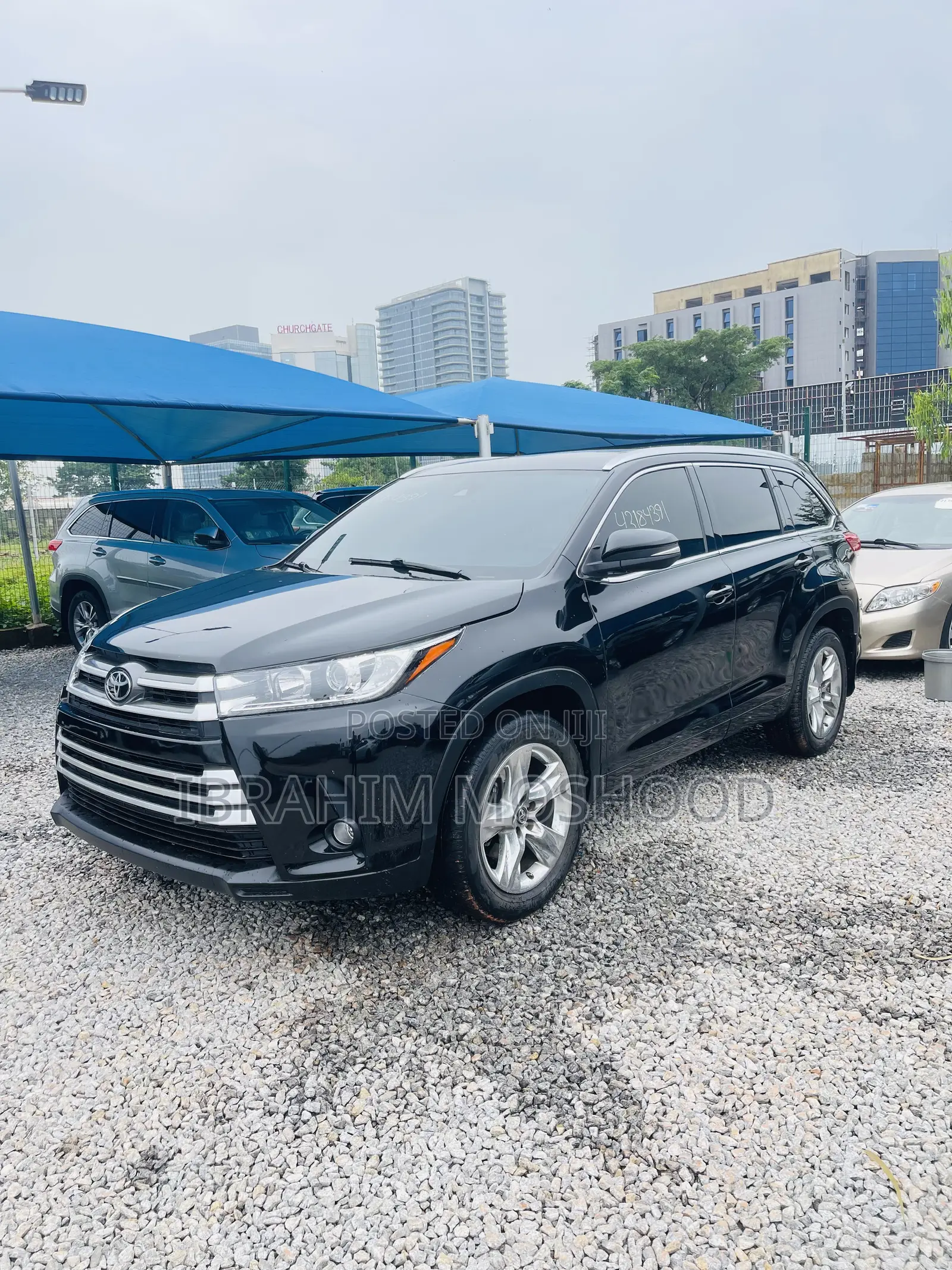 Toyota Highlander Limited 4x4 V6 (3.5L 6cyl 8A) 2018 Black