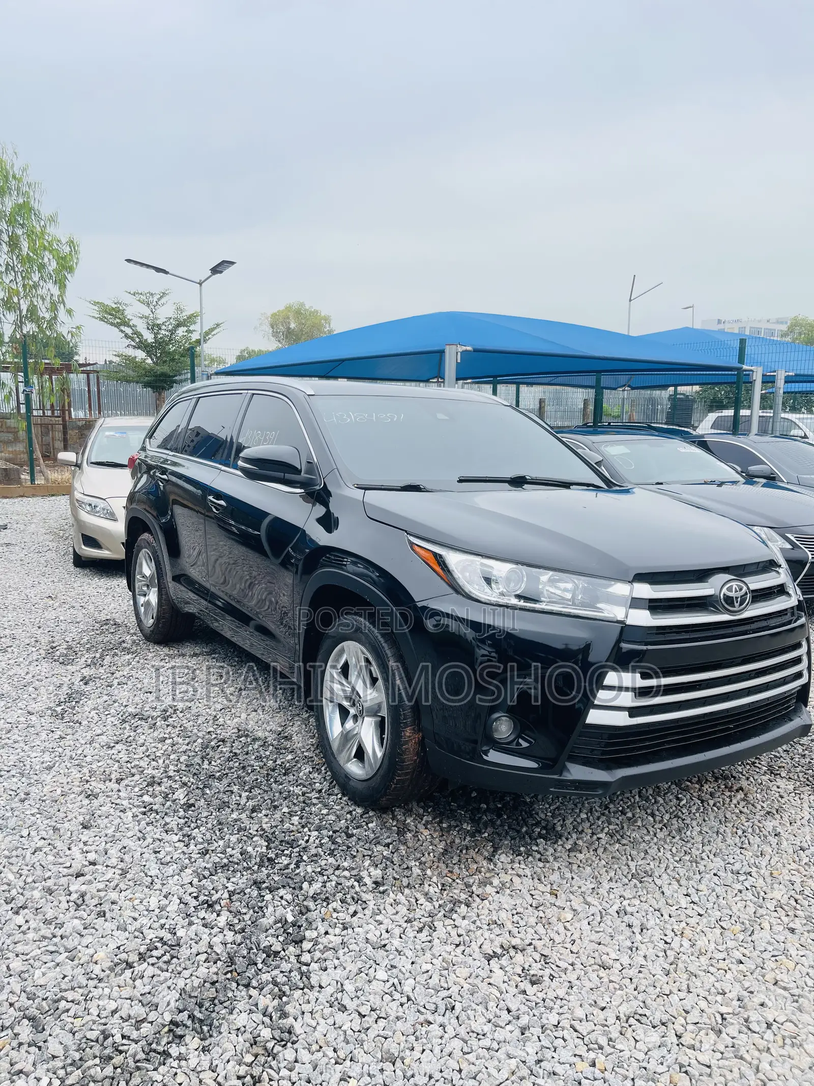 Toyota Highlander Limited 4x4 V6 (3.5L 6cyl 8A) 2018 Black