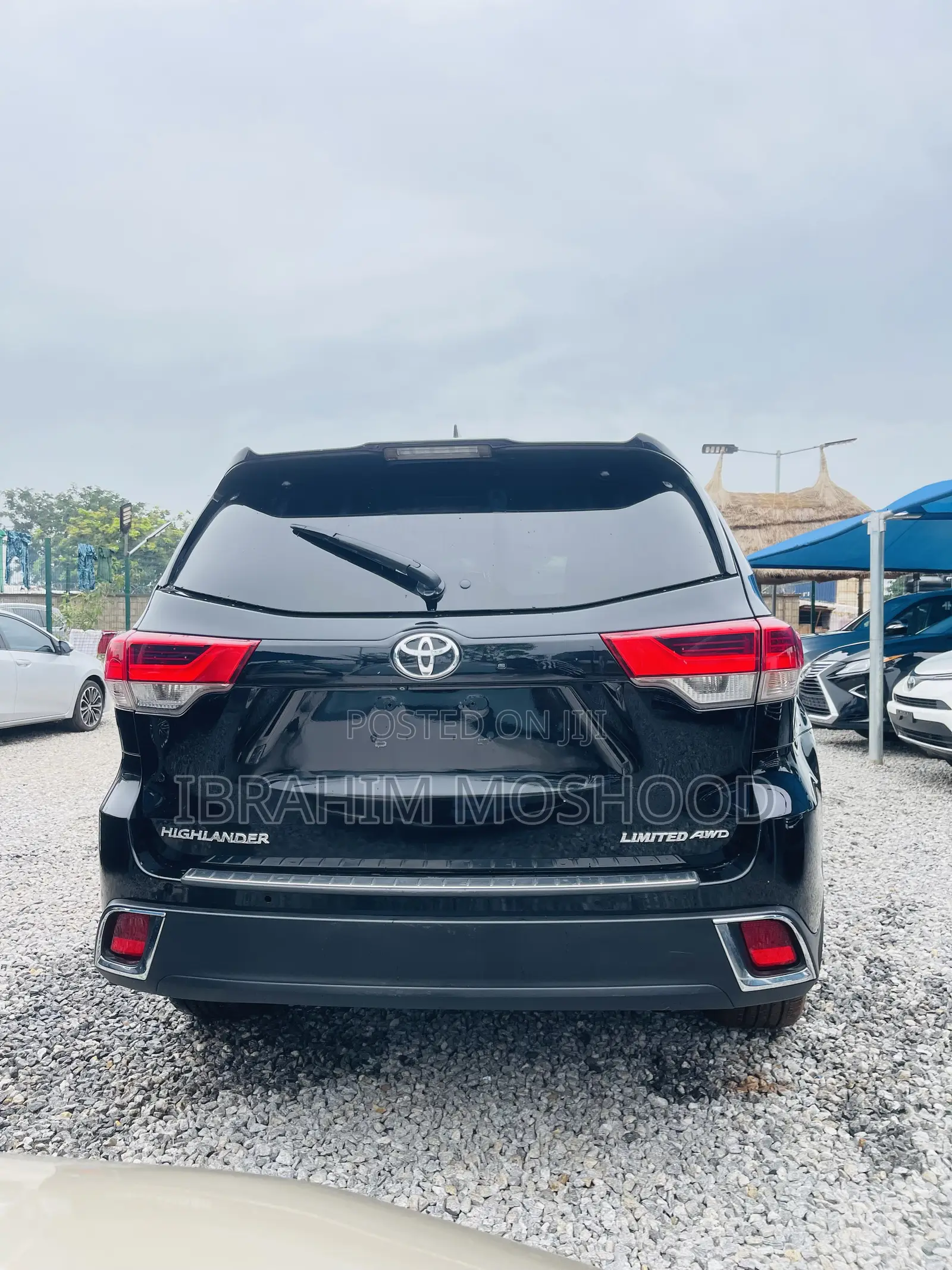 Toyota Highlander Limited 4x4 V6 (3.5L 6cyl 8A) 2018 Black