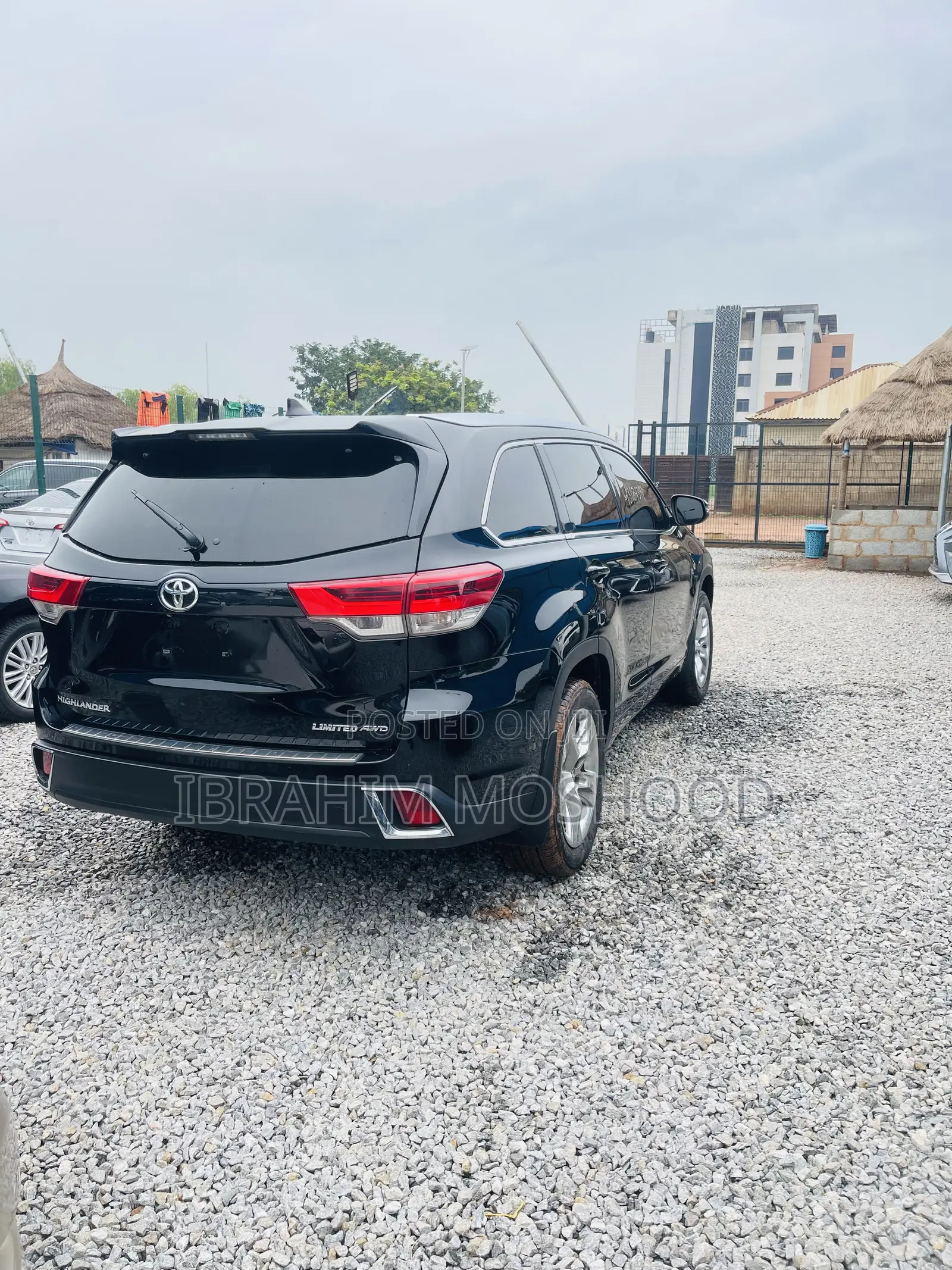 Toyota Highlander Limited 4x4 V6 (3.5L 6cyl 8A) 2018 Black