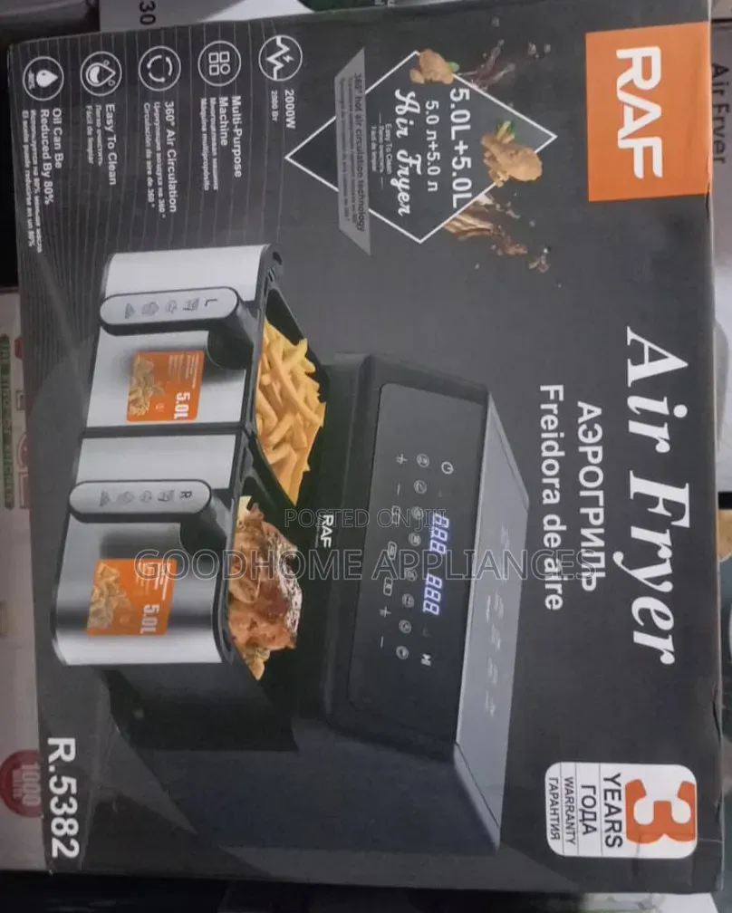 Raf 5L + 5L Air Fryer