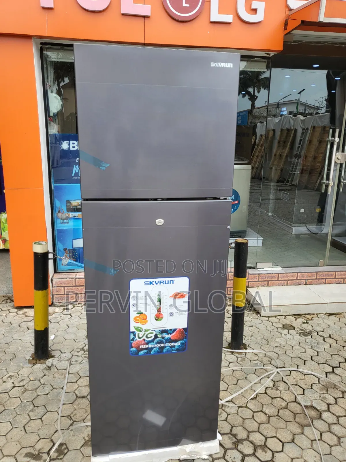 Skyrun Fridge BCD350H 320L Double Door