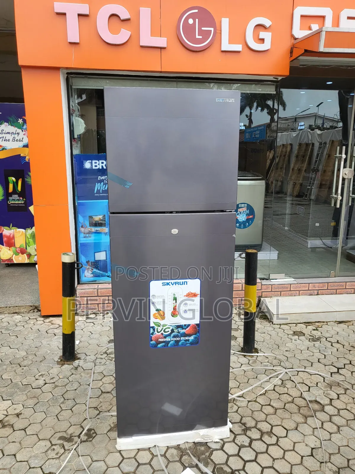 Skyrun Fridge BCD350H 320L Double Door