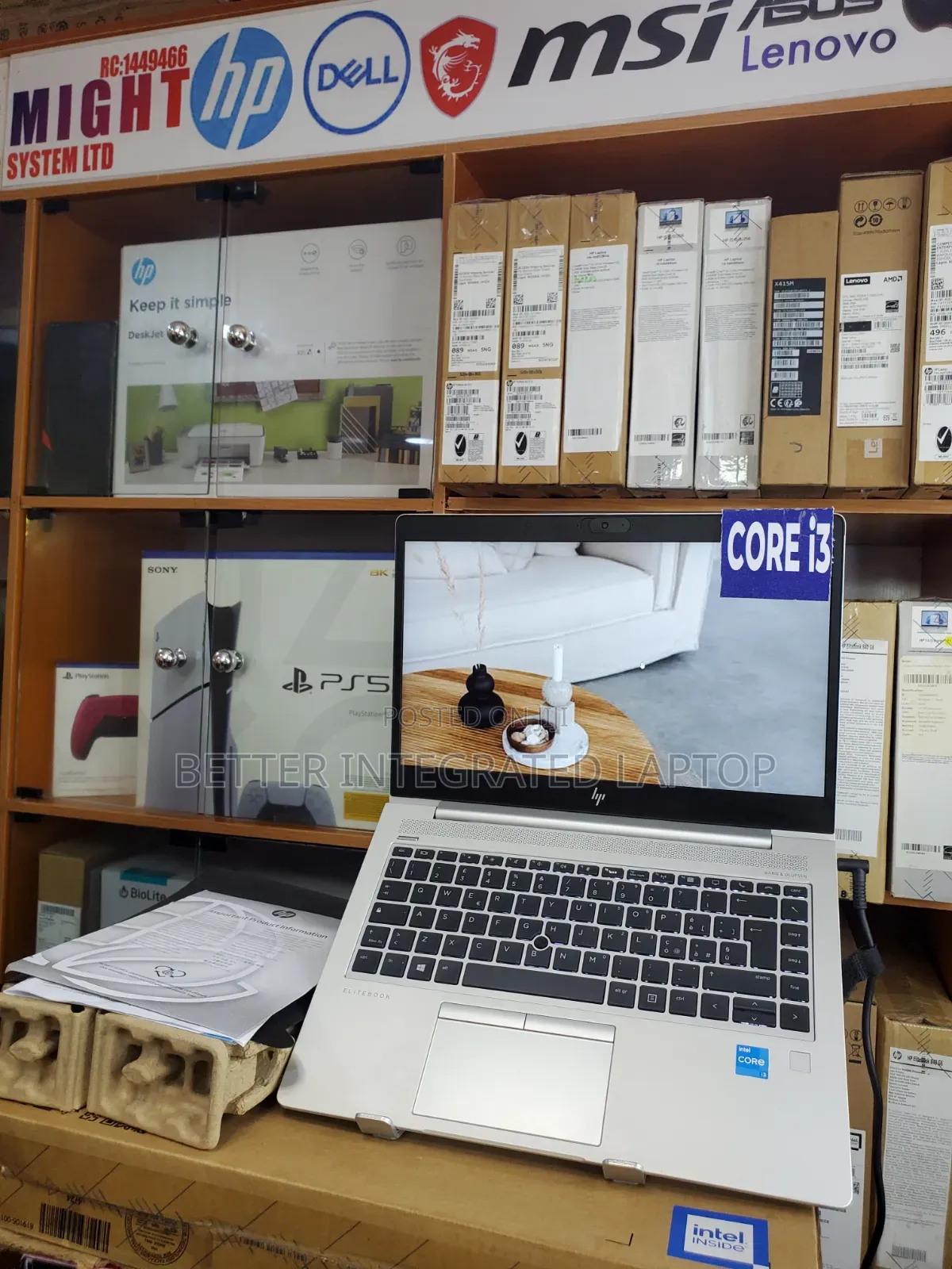 New Laptop HP EliteBook 830 G6 4GB Intel Core i3 SSD 512GB