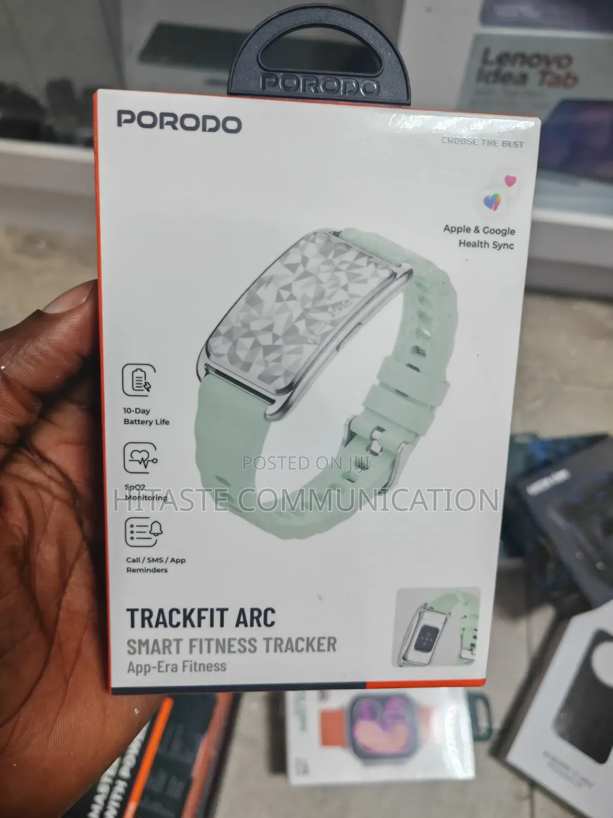 Porodo Track Fit Arc Smart Fitness Tracker