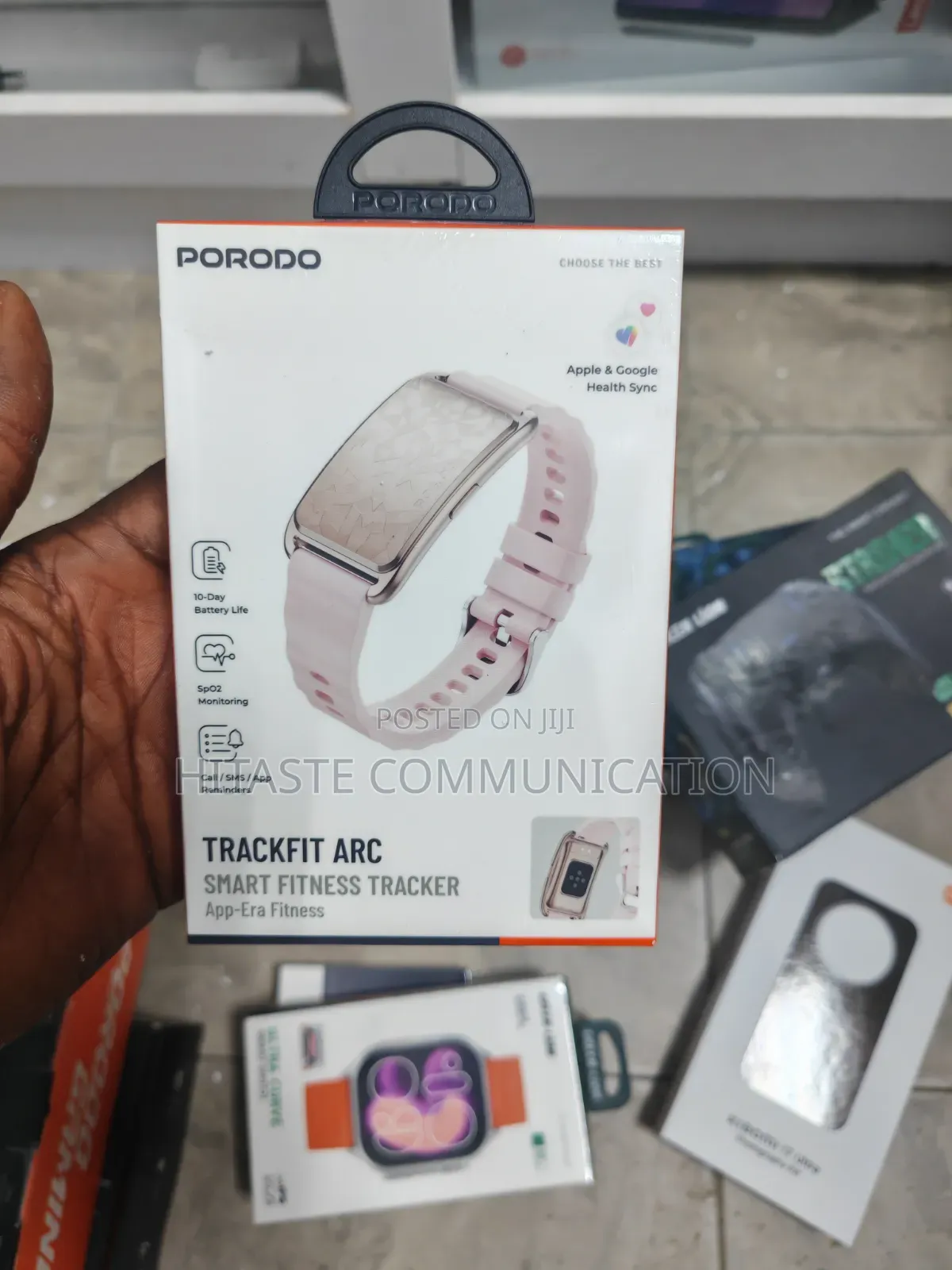 Porodo Track Fit Arc Smart Fitness Tracker
