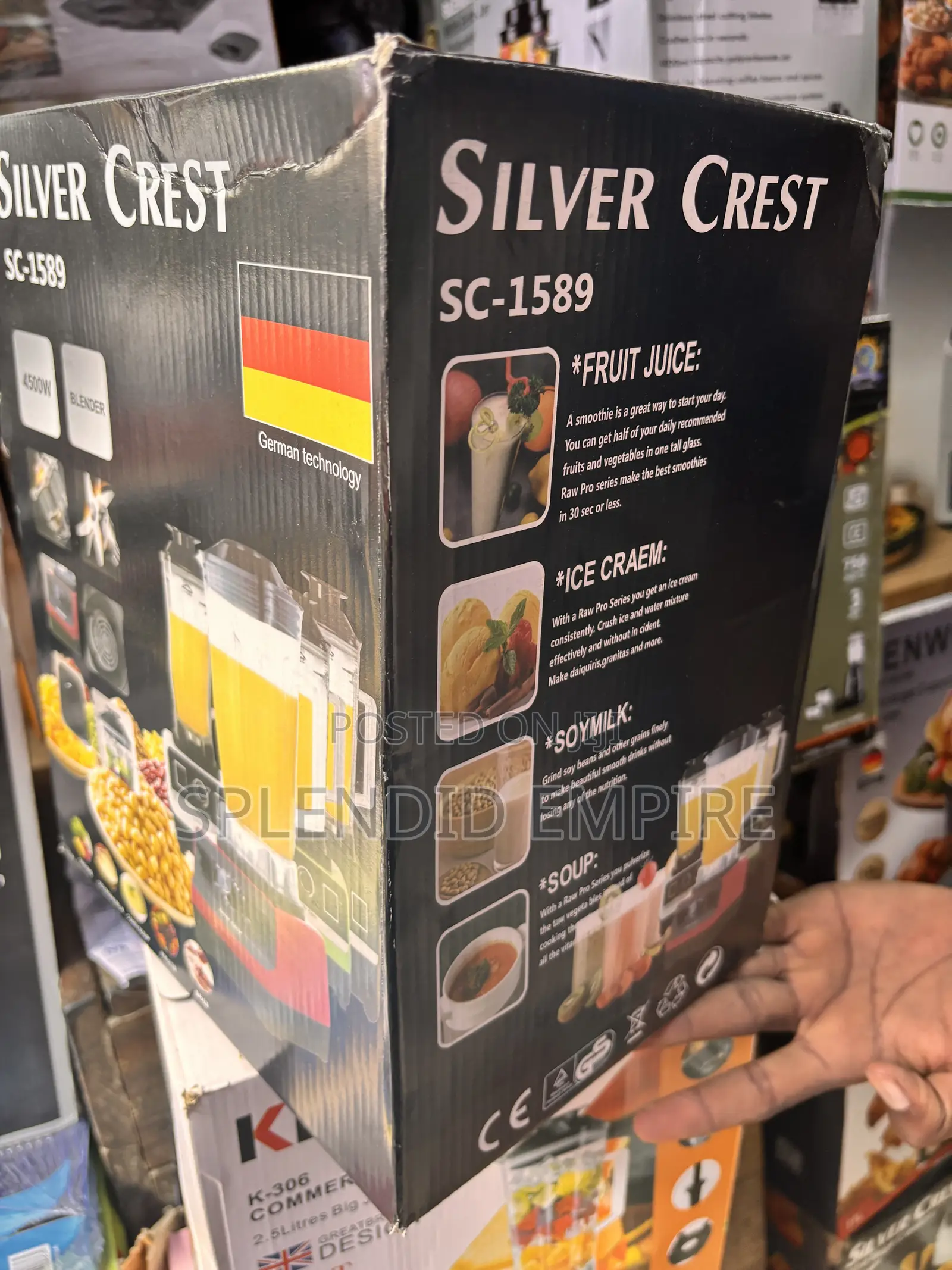 Silver Crest Blender