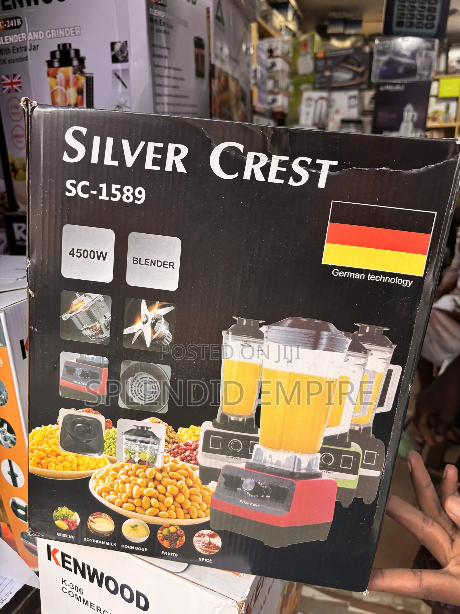 Silver Crest Blender