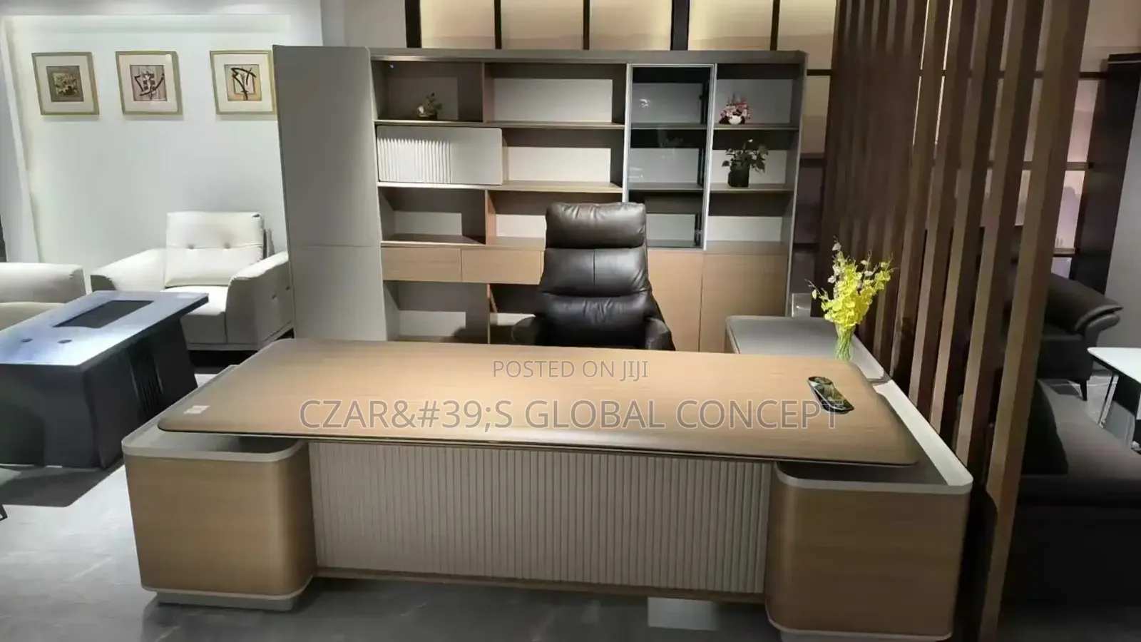 Executive Office Desk - 2.8metre