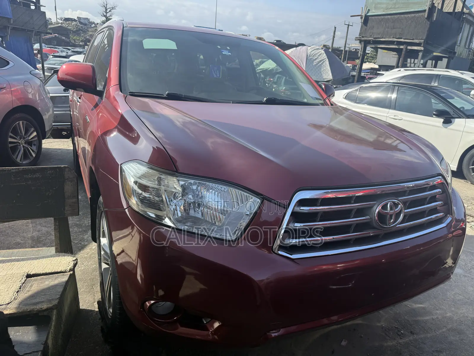 Toyota Highlander 2009 Red