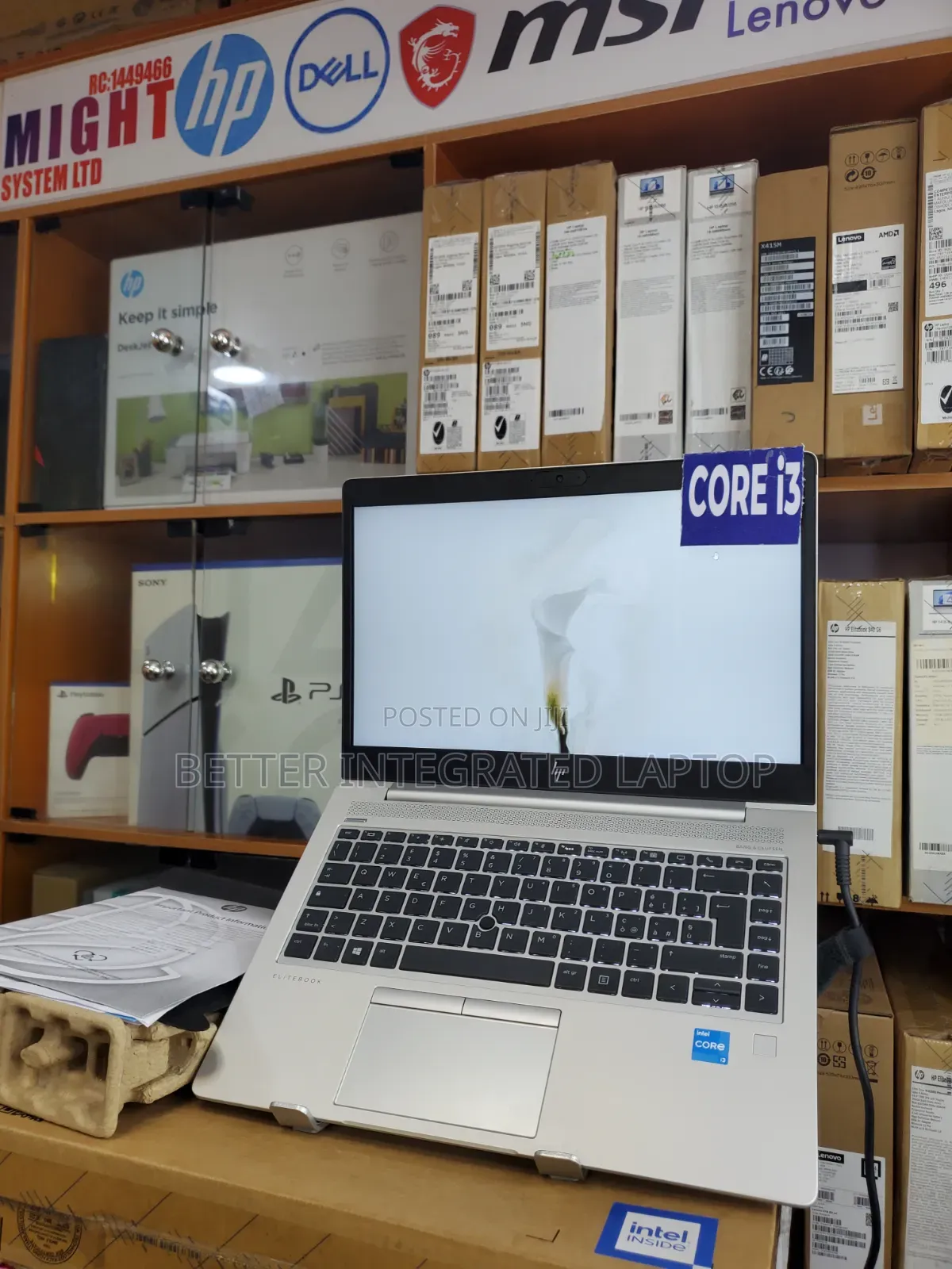New Laptop HP EliteBook 830 G6 8GB Intel Core i3 SSD 512GB
