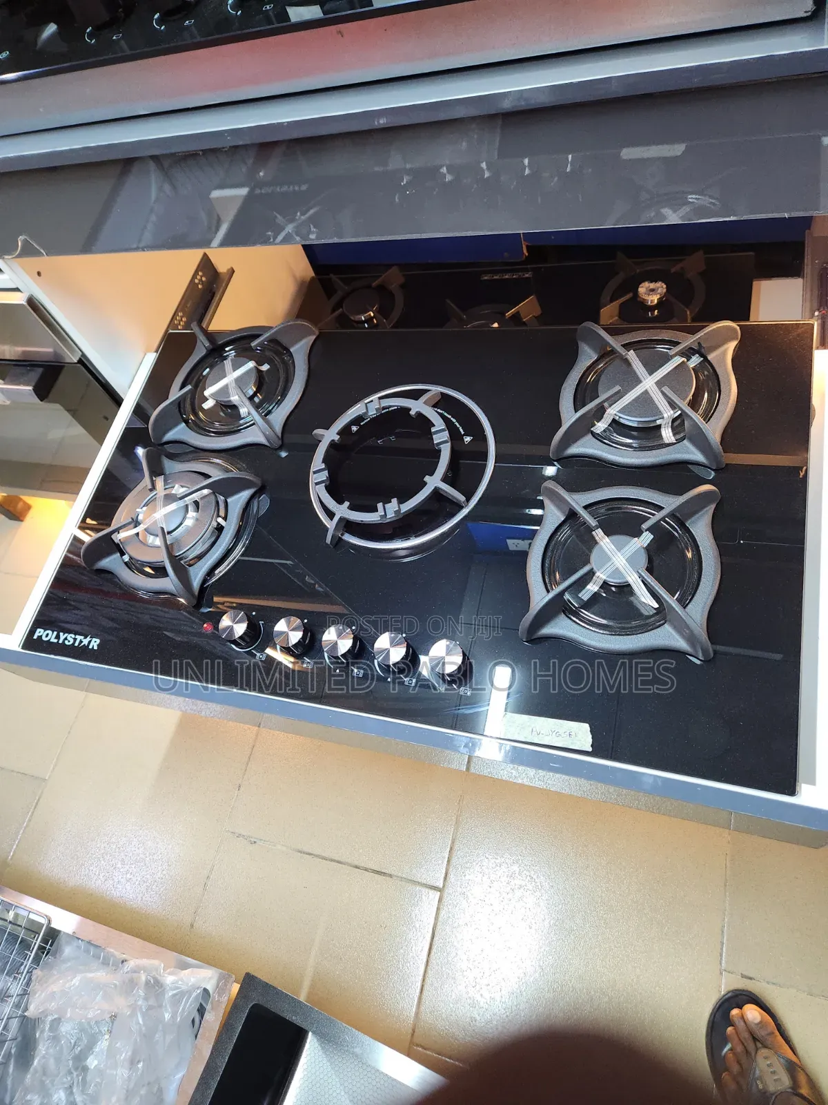 High- Efficient 5-Burner Built-in Gas Hob