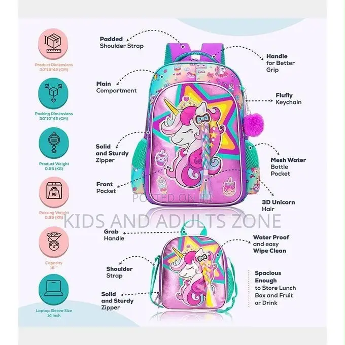 Jasmine Star School Bag Set