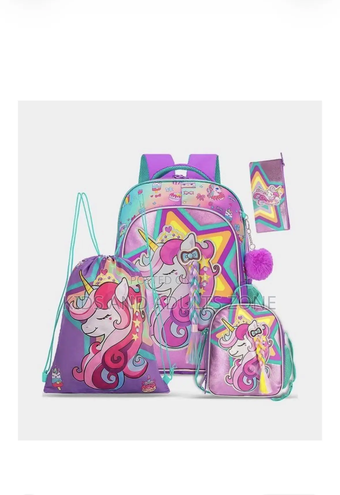 Jasmine Star School Bag Set
