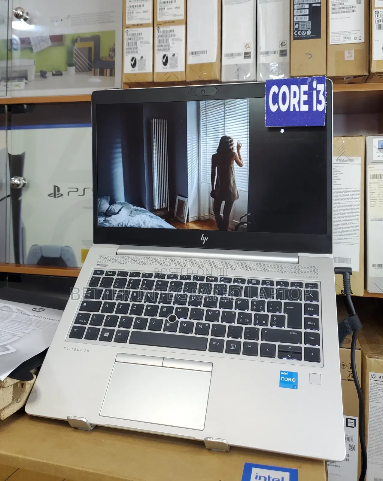 New Laptop HP EliteBook 830 G6 8GB Intel Core i3 SSD 512GB